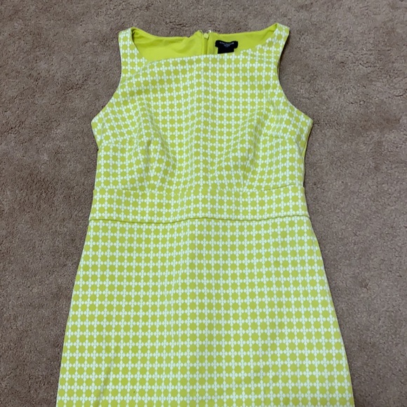 Ann Taylor Lime Green Shift Dress - Picture 7 of 14